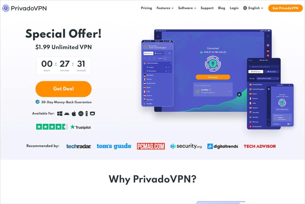 PrivadoVPN